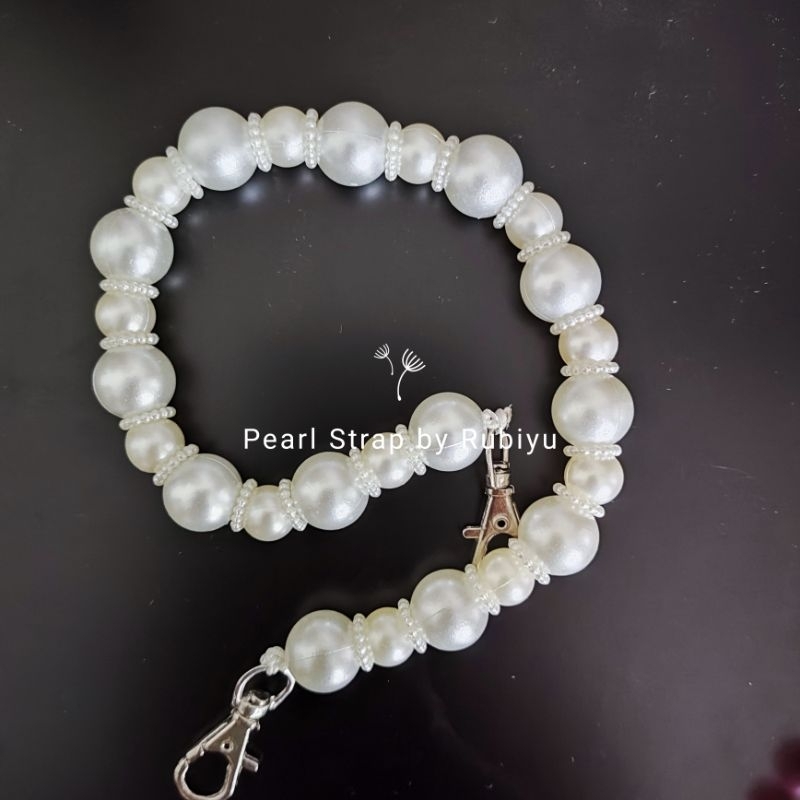 Pearl Strap | Sling Strap | Strap Boneka | Pearl Sling Bag | Lanyard Strap