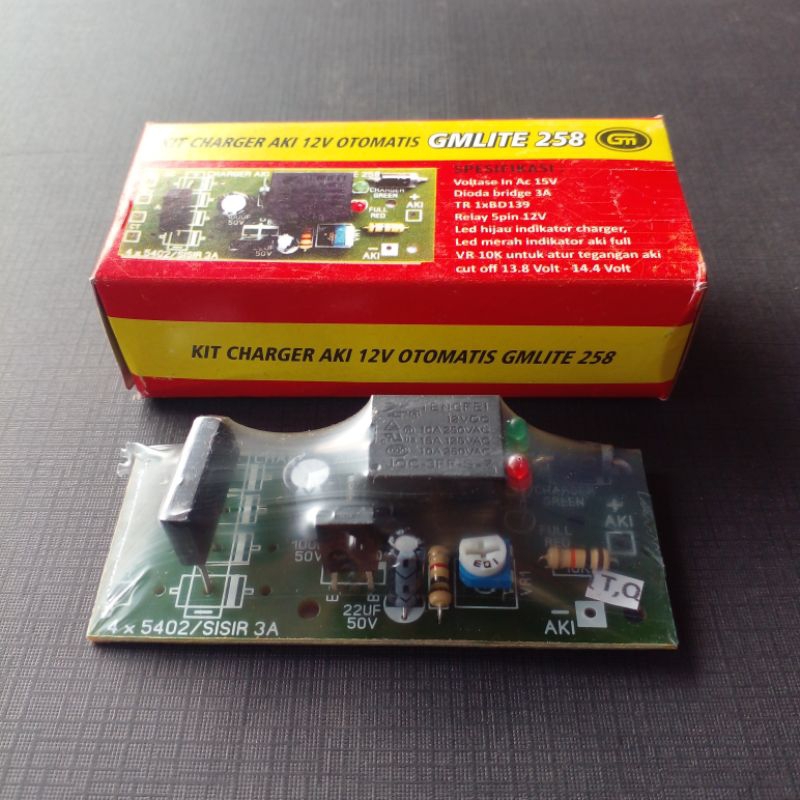 Kit Charger Aki 12V Otomatis
