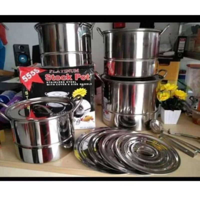 Panci 555 Stainless Steel Set BATAM