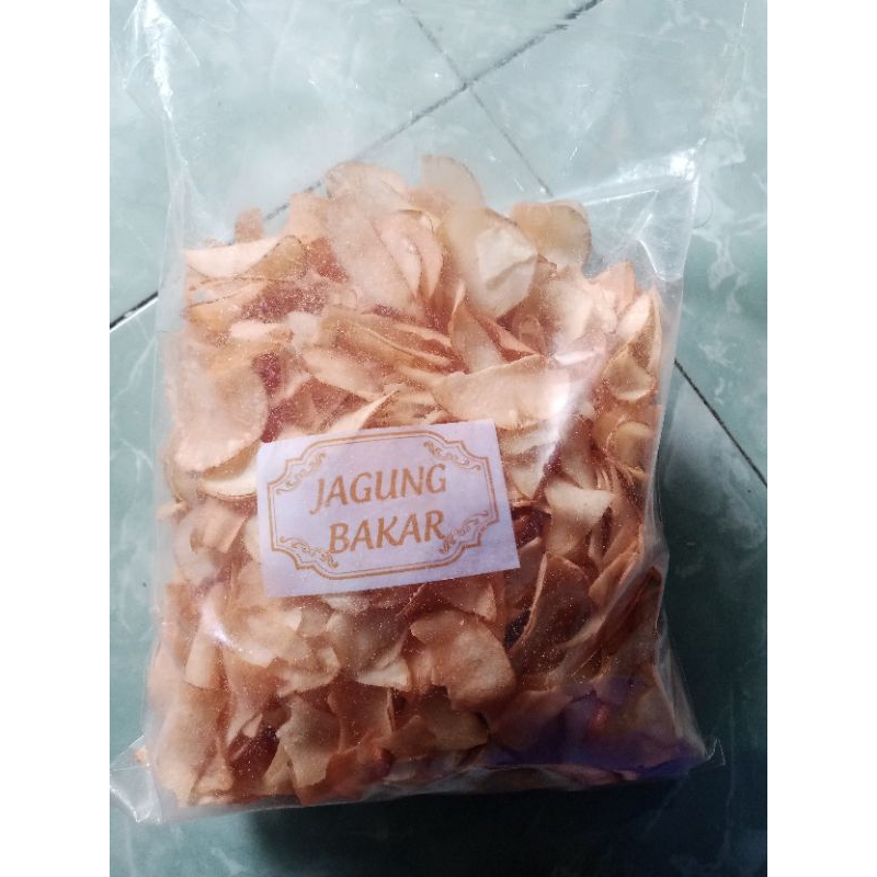 

kripik singkong rasa jagung bakar rennyah 600 gram