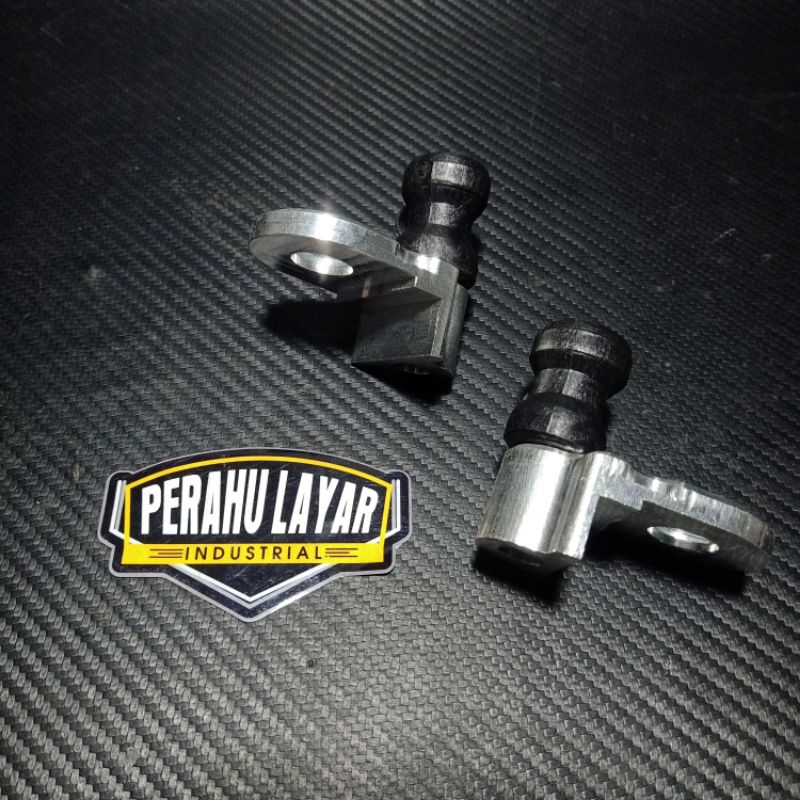 dudukan Paddock arm Kaze/fizr/jupiter (Cnc 1set )dudukan Pedok arm Kaze FIZR/JUPITER BAHAN CNC PRESS