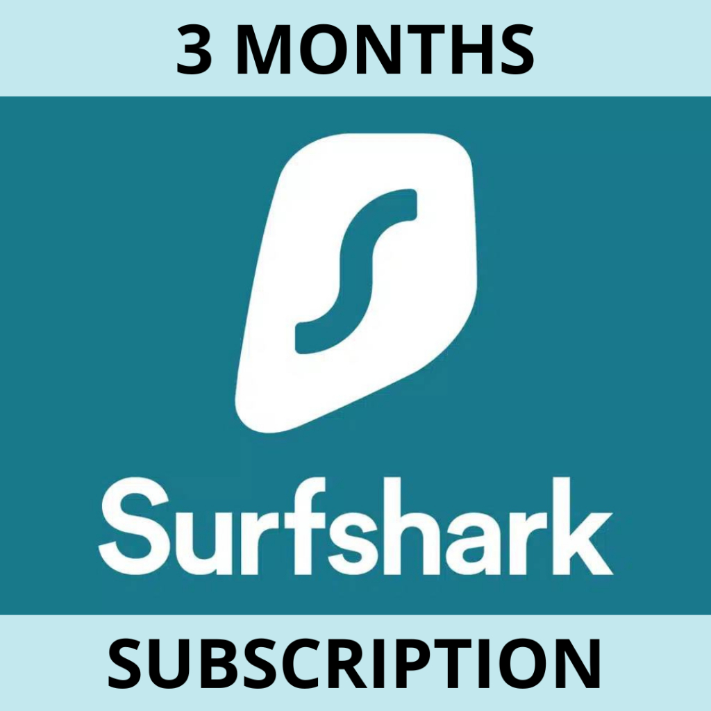 SURFSHARK VPN PREMIUM 3 BULAN PRIVATE