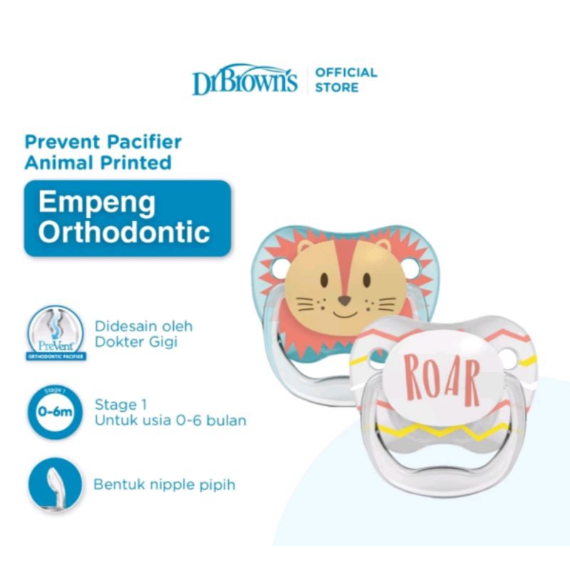 Dr. Brown's Pacifier Orthodontic / EMPENG BAYI