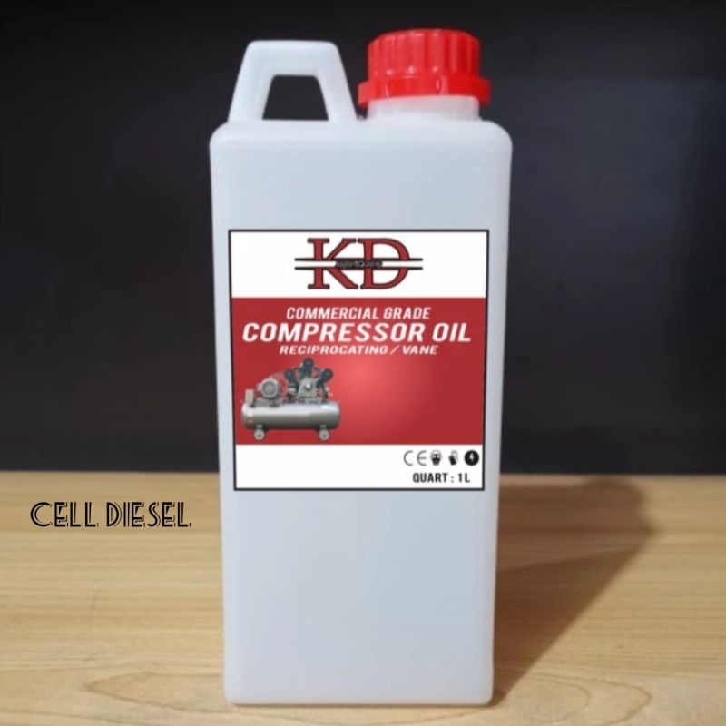 KD OLI KOMPRESOR ANGIN 1 LITER / OLI KOMPRESOR KD