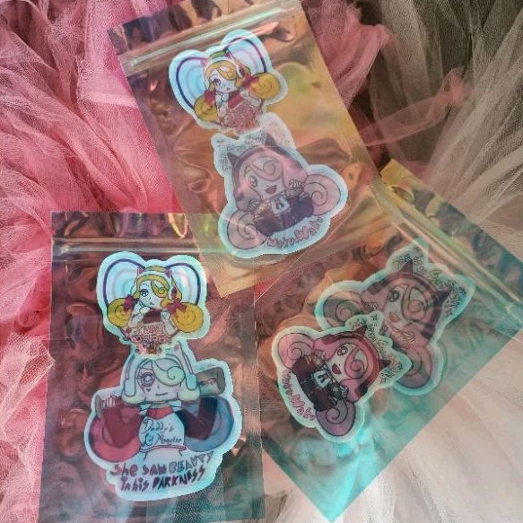 

LIMITED Ebarry fanart sticker isi 2 paket hemat