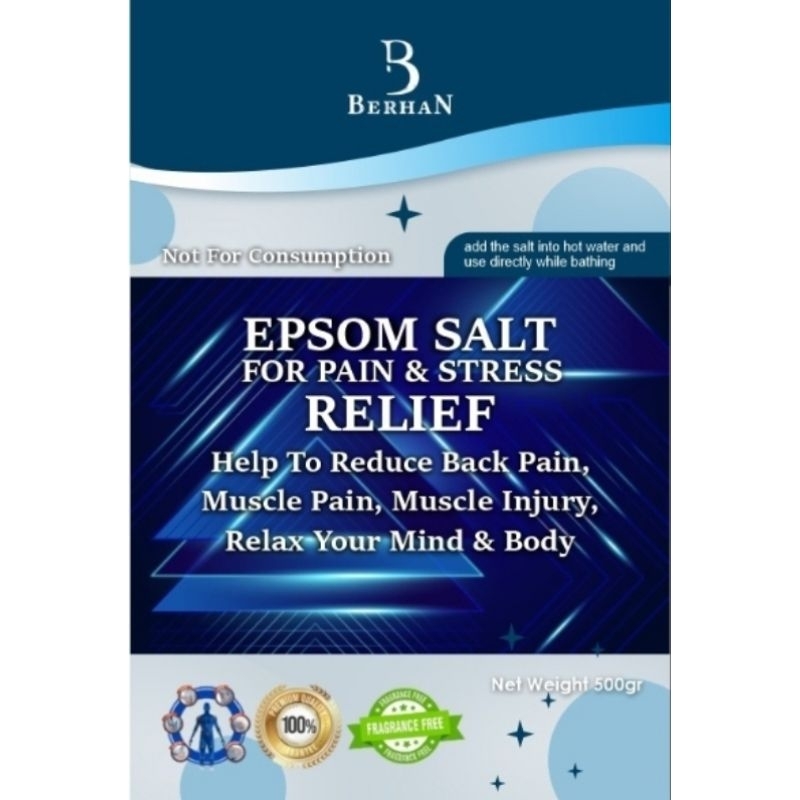 GARAM EPSOM GARAM OTOT GARAM SPORT GARAM REMATIK GARAM SPA EPSOM BATH SALT 500gr