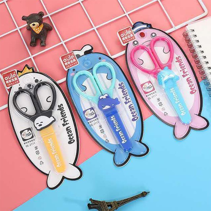 

Gunting Fancy / Gunting Karakter + Tutup / Gunting Lucu