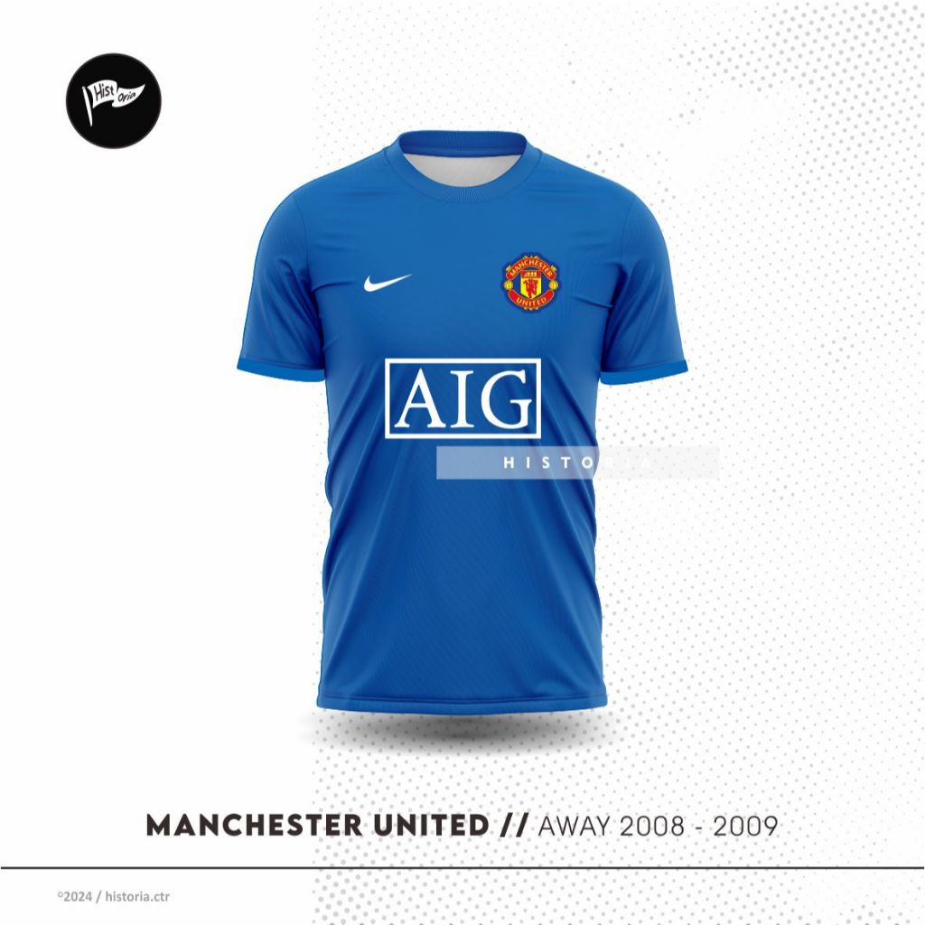 [Historia] Jersey Manchester United Away 2008 - 2009