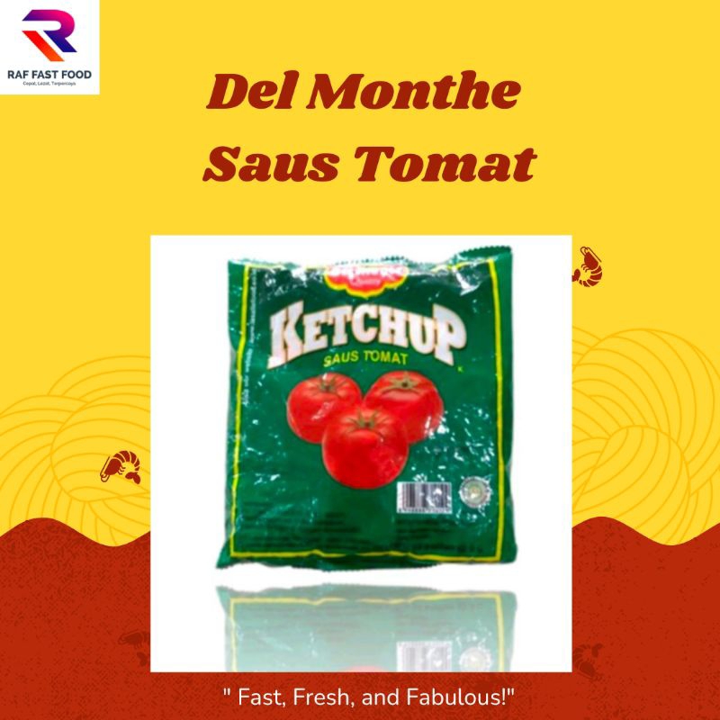 

Del Monte Saos Tomat Sachet (24x9G) Delmonte Tomat