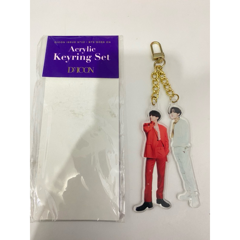 DICON ACRYLIC KEYRING SET TAEHYUNG BTS