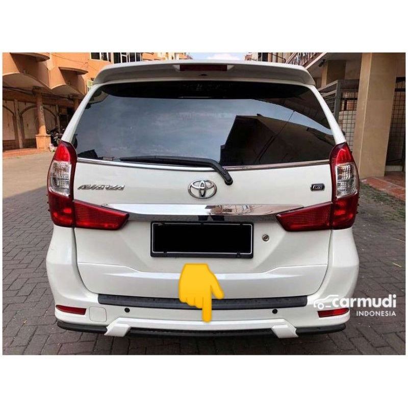 Tanduk Towing Cover Bemper Bumper Belakang All New Avanza Xenia Veloz 2016 - 2018 Original