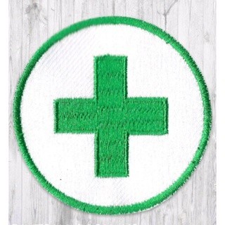 Bet Badge Logo P3K Bordir Bulat