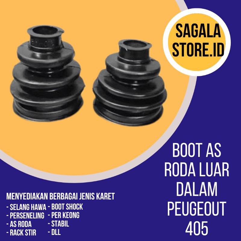 Karet Boot As Roda CV Joint Bearing Peugeot 405