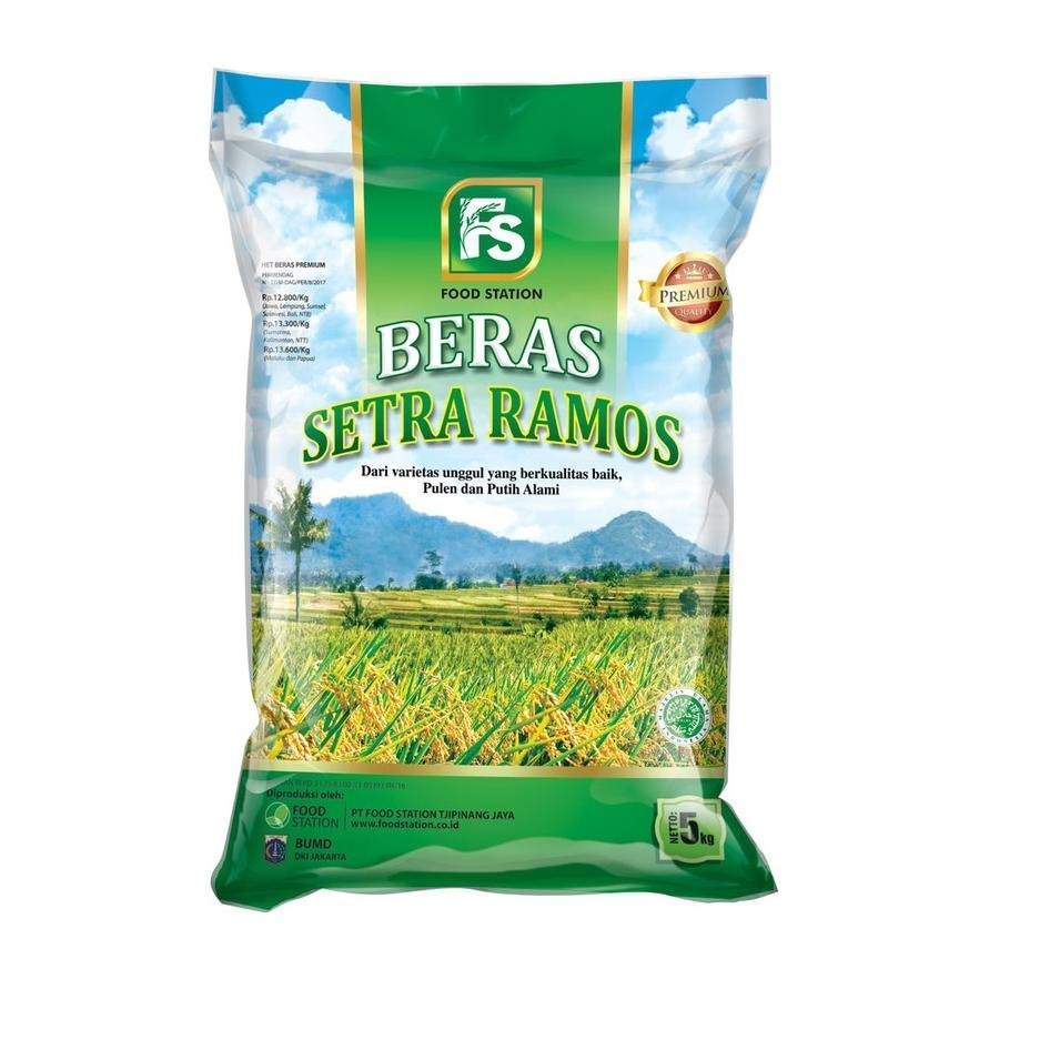 

Beras FS Setra Ramos 5 KG - Beras Food Station Setra Ramos 5 KG