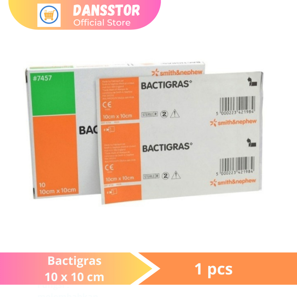 Bactigras 10x10 cm / Seperti Supratulle / Daryantulle 1lembar