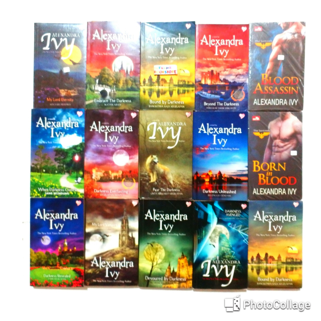 Novel Paranormal Romance Pilihan Alexandra ivy
