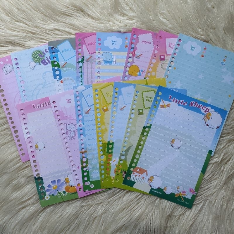 

[Baca Deskripsi] Animal Ver Kertas Binder Harvest A5 / Kertas File A5 - Series Harvest Lama