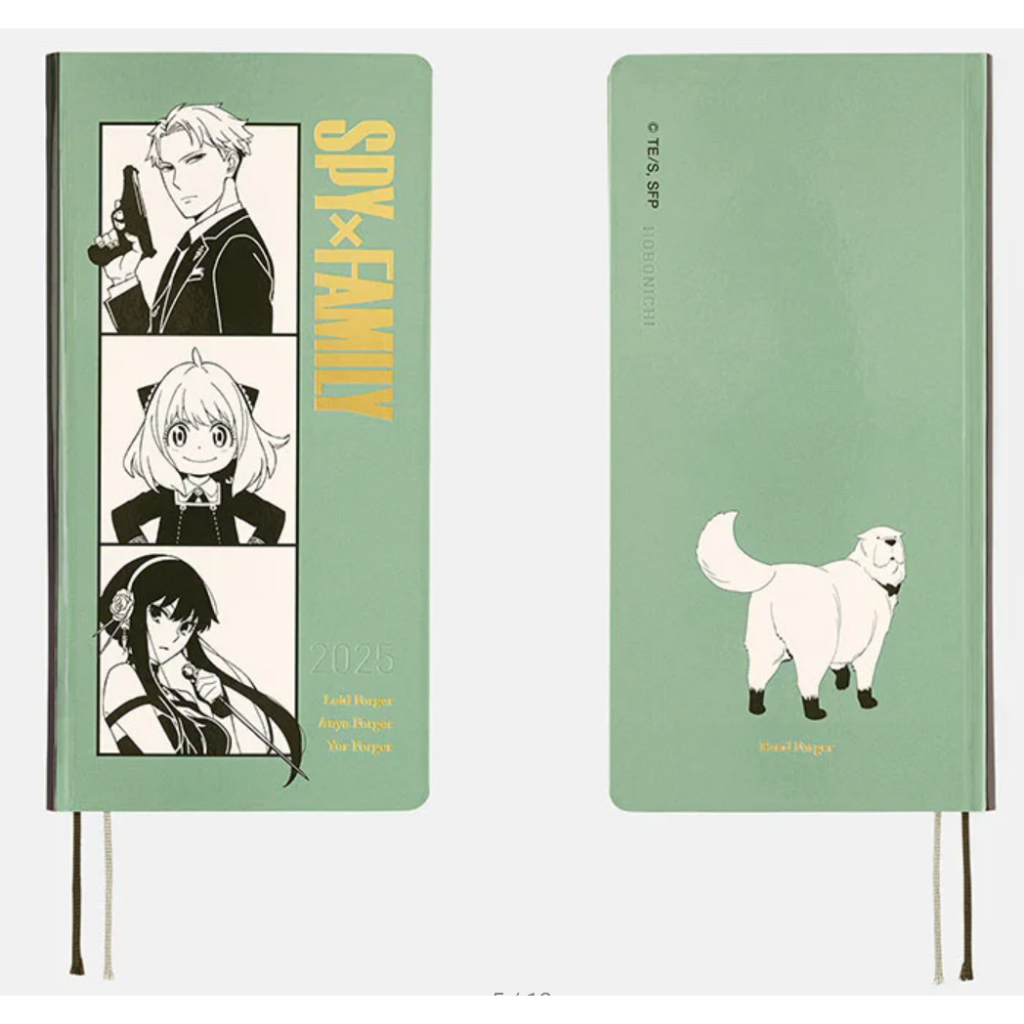 

[Ready Stock] Hobonichi 2025 - SPY x FAMILY: Forger Family Weeks Hardcover Book
