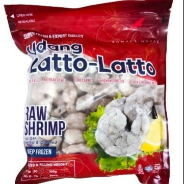 

Bomar Udang Latto Latto 500gr