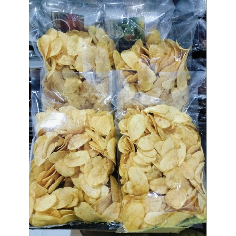 

KERIPIK KENTANG DIENG SUPER GRADE A 500GR KERIPIK KENTANG AGRIA