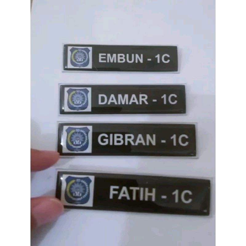 

(promo) PVC nametag, nama dada, id card, pin