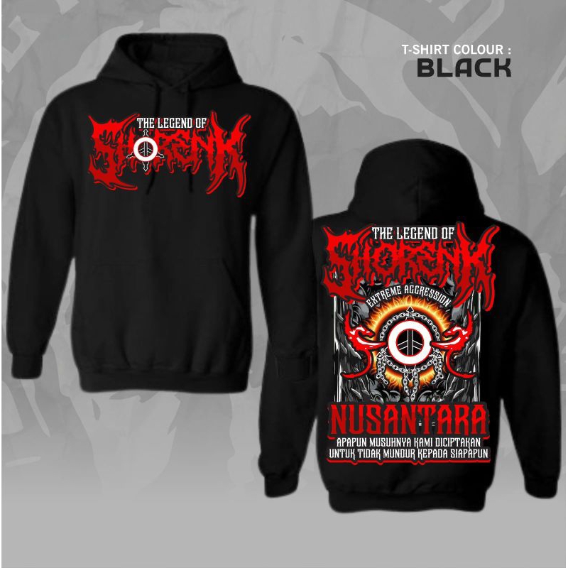 Hoodie Psht 1922 Motif The Legend Of Shorenk Nusantara By Rebirth Fashion