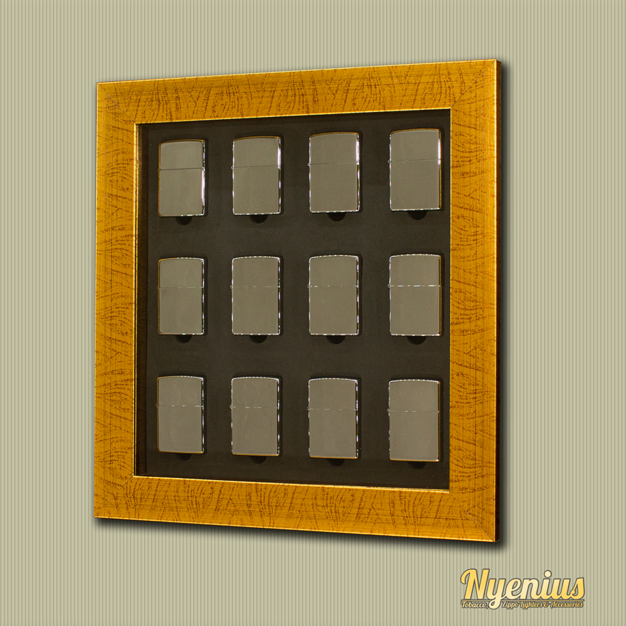 Wall Display Zippo F12 Bronze