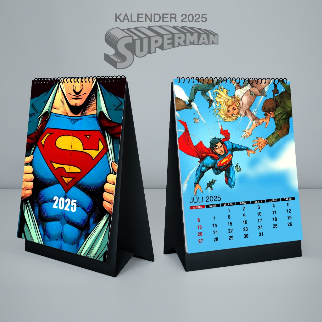 

Kalender Meja 2025 Superman (preorder)