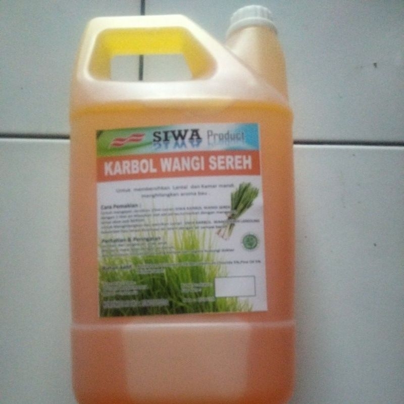 karbol wangi sereh 4 liter