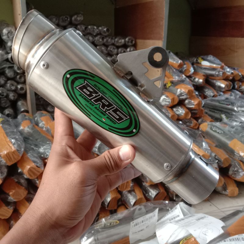 produk new. Slincer knalpot BRS prolin sarfull inlet 50, GRADE A