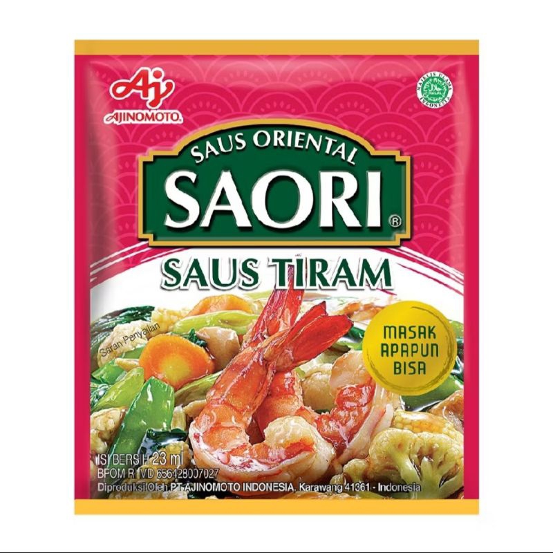 

Saus tiram (SAORI) 23ml. 1renceng isi 10