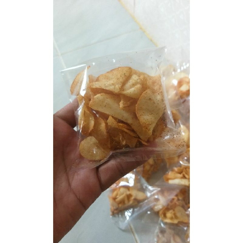 

keripik singkon asin manis