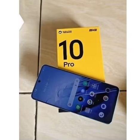 realme 10 pro 5g ram 8/128gb second fullset