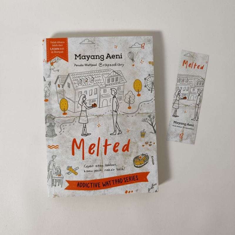 Preloved novel Melted Original novel Wattpad Remaja Romance