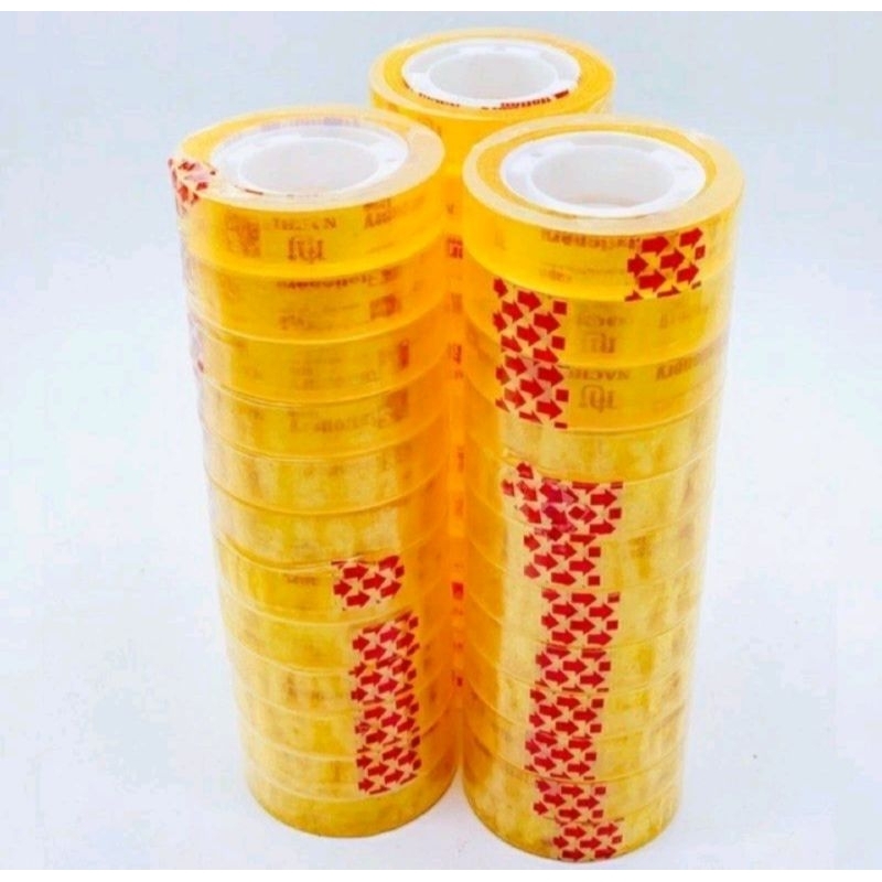 

NACHI - Selotip Transparan - Bening 1/2" x 25 Yard - 1pcs
