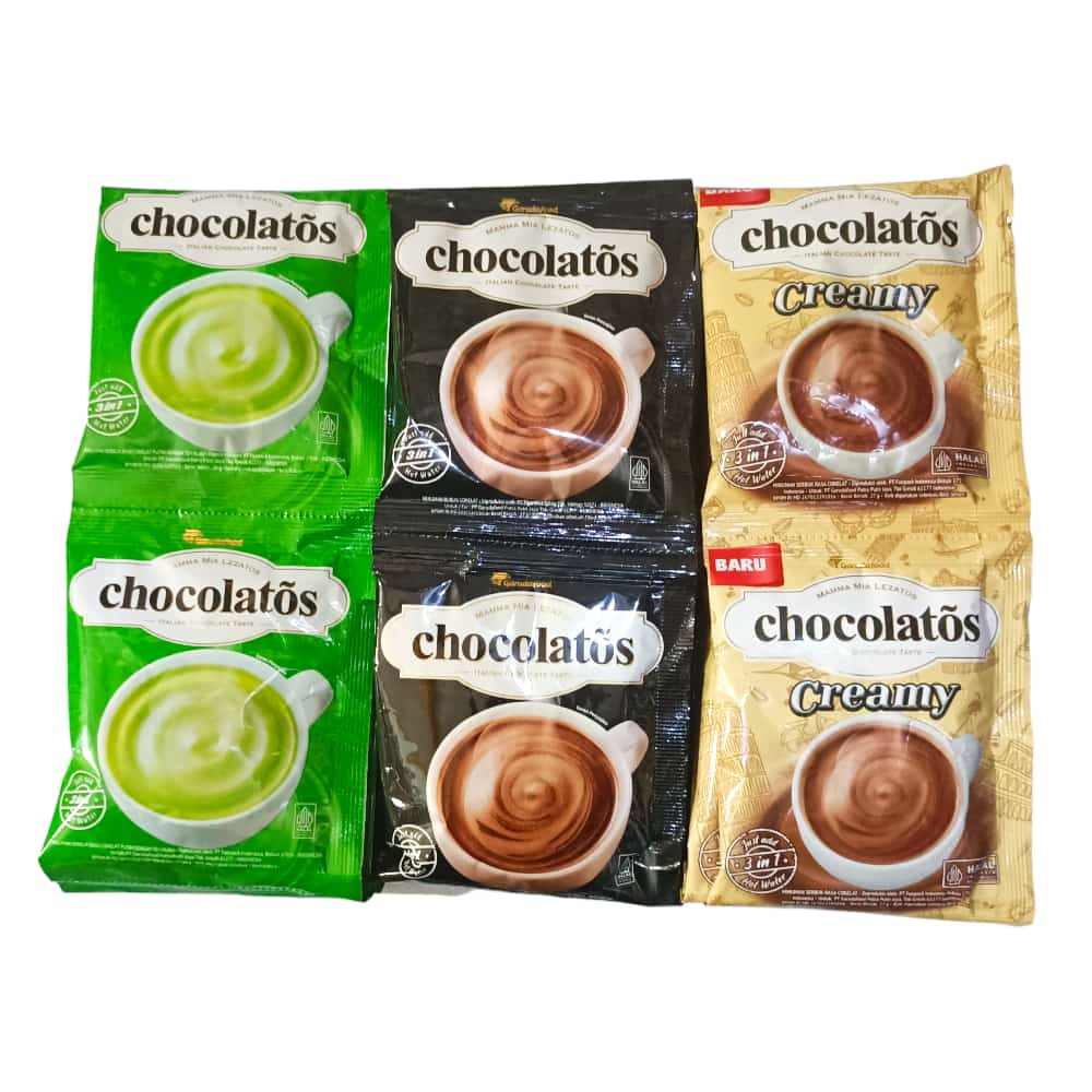 

Chocolatos Drink Renceng COKLAT MATCA CREAMY (isi 10 Sachet 28gr)