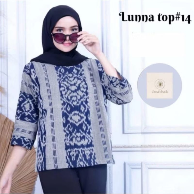 blouse tenun Troso atasan wanita daerah kain tenun Troso
