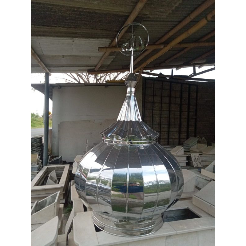 Kubah Masjid Ukuran 1 Meter Besar Badan