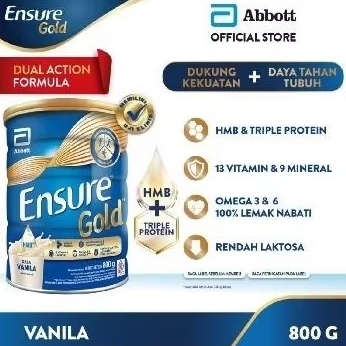 

ensure gold vanila 800g