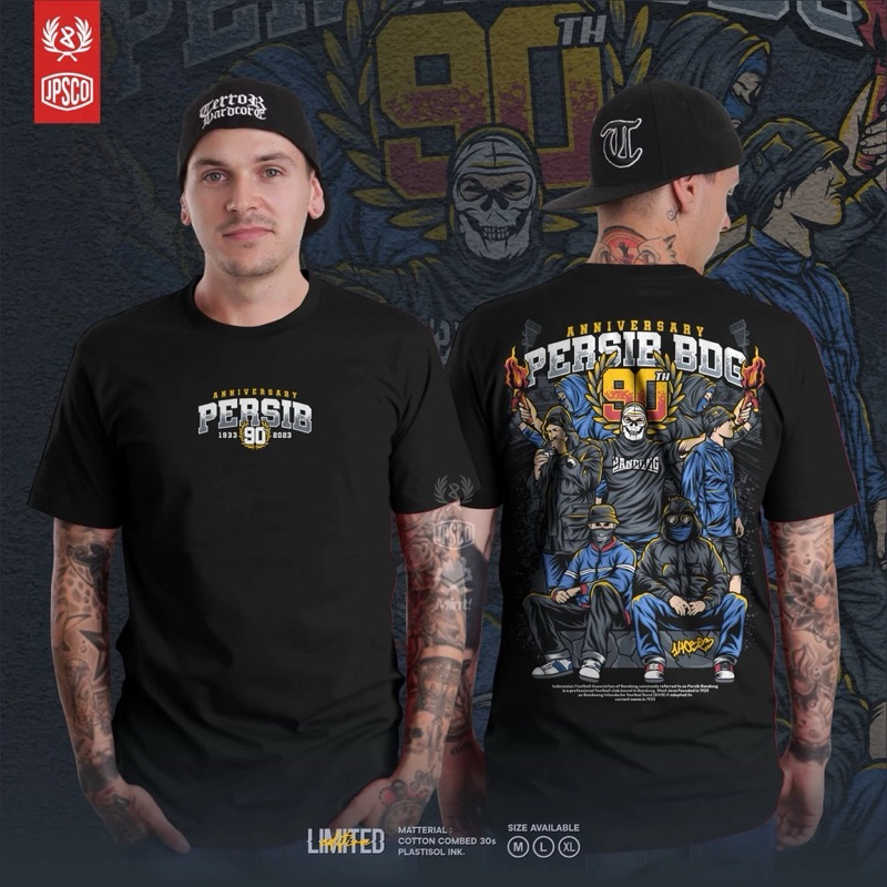 TSHIRT/KAOS SUPORTER PERSIB BANDUNG BOBOTOH VIKING