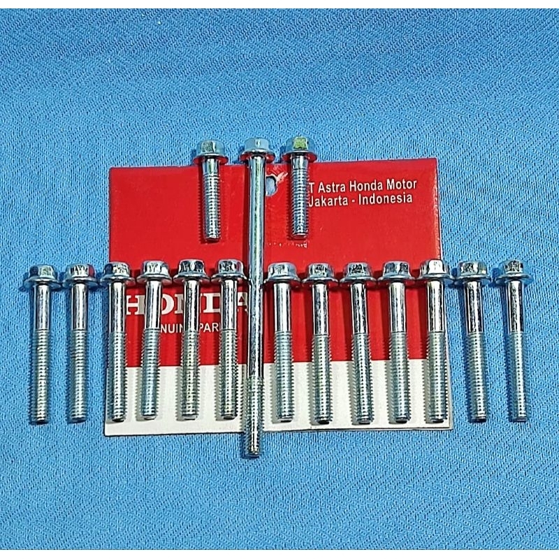 1 SET baut blok cvt baut bak cvt beat fi beat esp beat street scoopy fi scoopy esp vario 110 fi spac