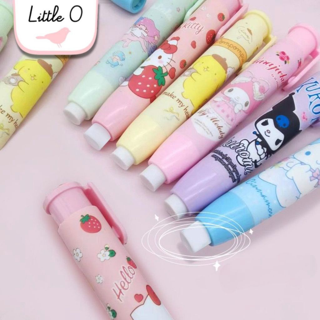 

Cashback Cashback15 Penghapus Mekanik Motif Karakter Lucu Sanri Mechanical Eraser