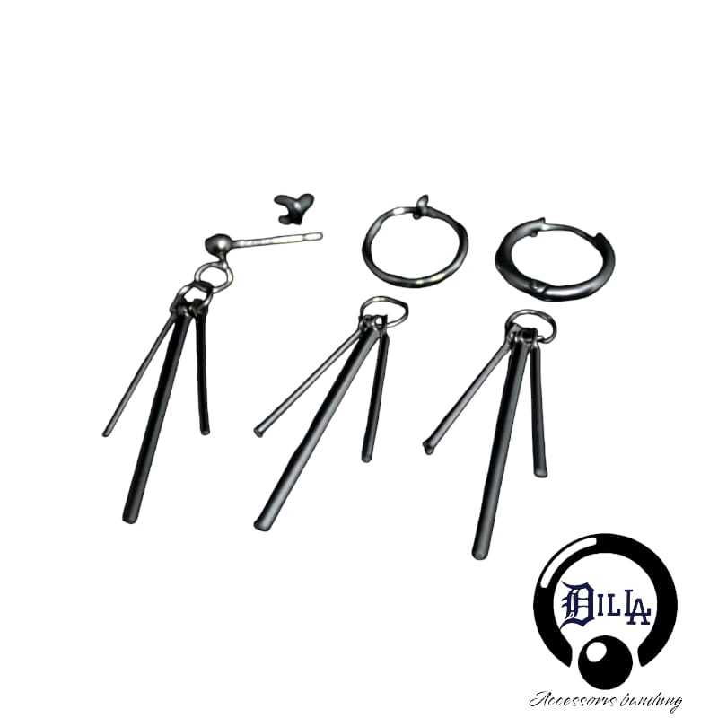 ANTING TUSUK MODEL RUMBAI PANJANG KOREA PRIA