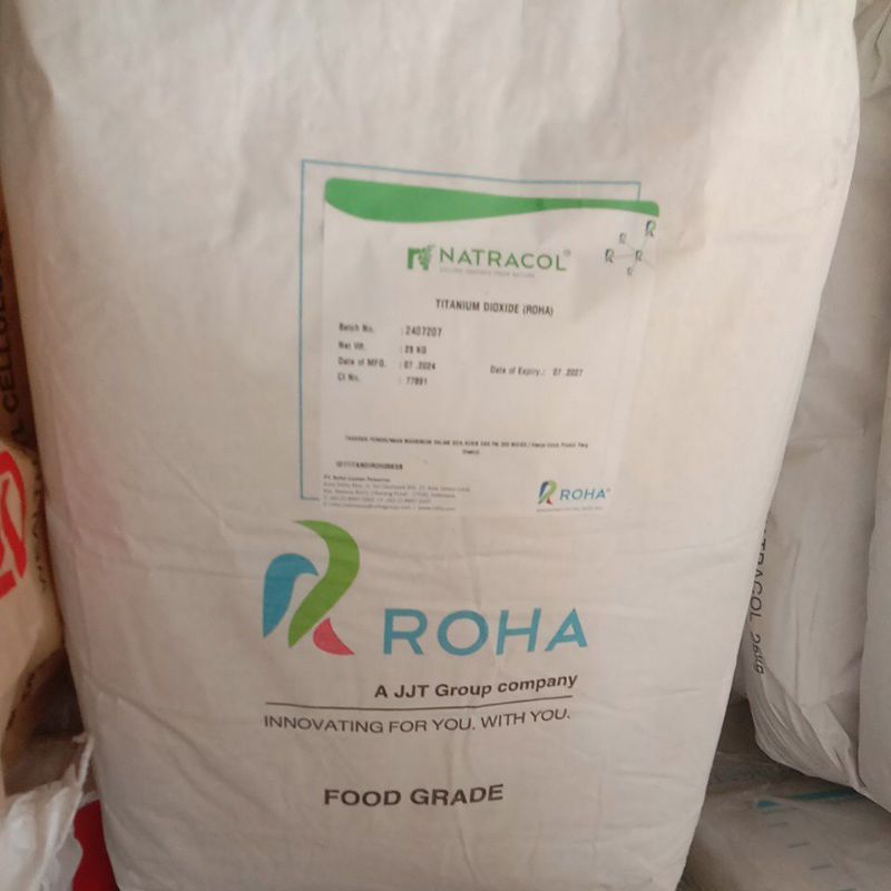 

Titanium dioxide pemutih makanan 1zak 25kg