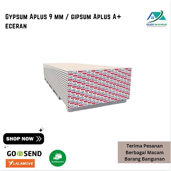 Gypsum Aplus 9 mm / gipsum Aplus