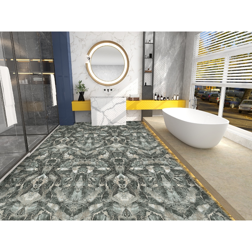 WALLPAPER ANTI AIR /  STIKER LANTAI ANTI AIR / DIGUNAKAN UNTUK KAMAR MANDI DAN DINDING RUANGAN / MOT