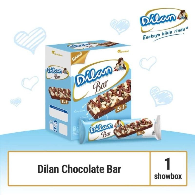 

Dilan Bar 18gr X12pcs | Dilan Bar| Dilan Bar Box| Dilan Bar By Garuda| Dilan Bar Box| Snack Dilan