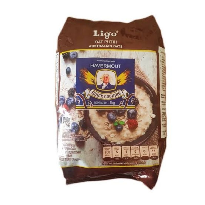 

Ligo Havermout White Oats 500 Gr