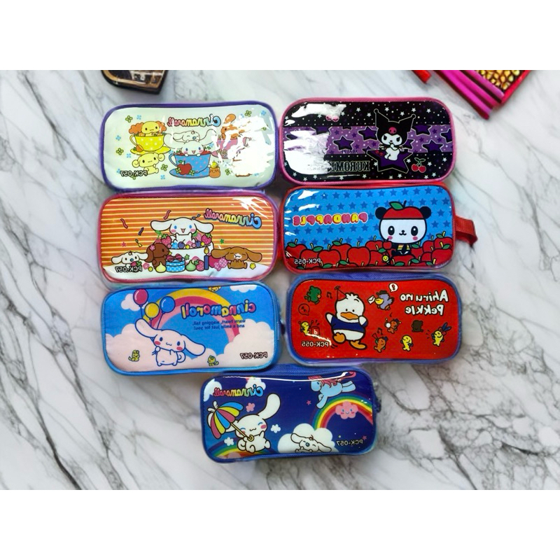 

KOTAK TEMPAT PENSIL SLETING / PENCIL CASE KAIN SELETING MURAH FANCY / KOTAK PENSIL ANAK