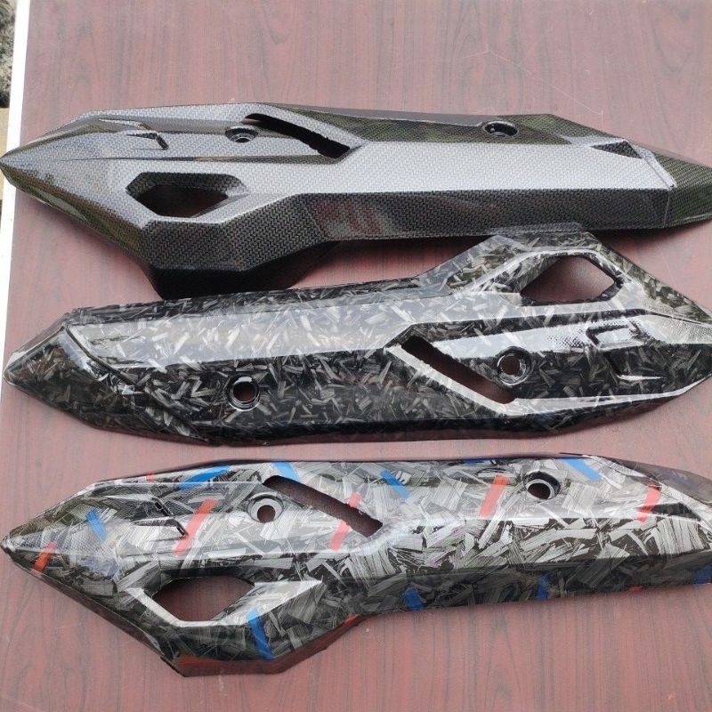 tameng knalpot carbon Vario 125/150 2015-2017